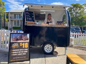 chicken van man food truck illawarra